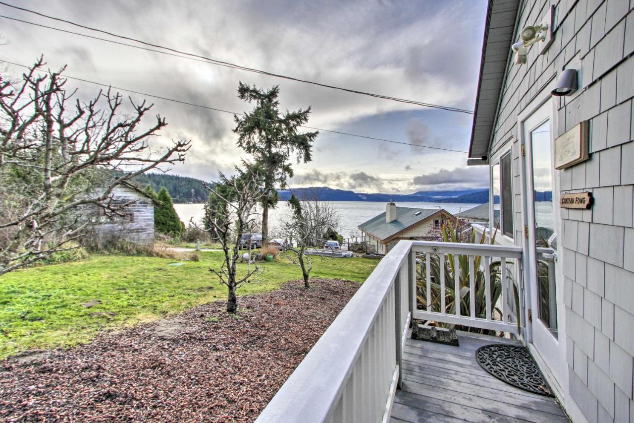 Idyllic Waterfront Cottage With Beach And Sunset Views Порт-Таунсенд Екстер'єр фото